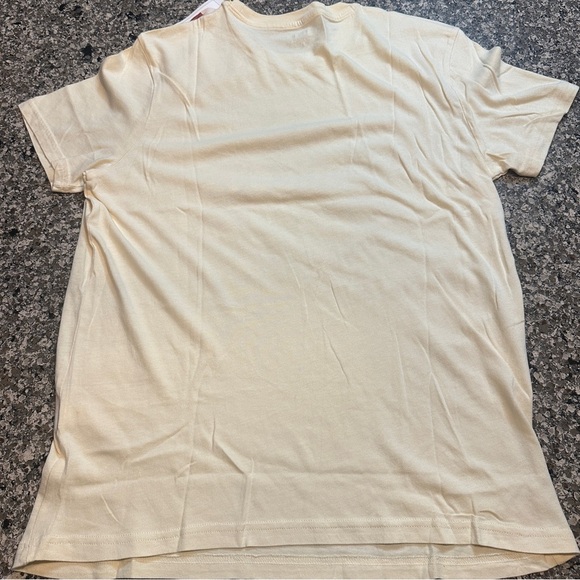Lucky Brand Cream Short Sleeve Tee Los Angeles Style 100% Cotton - Picture 5 of 5